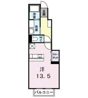 クレール小手指の間取り画像