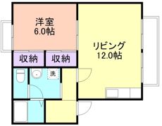 セジュール城Ⅱの間取り画像