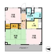 農住メゾン霞の間取り画像