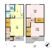 ベルテス石川の間取り画像