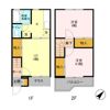 ベルテス石川の間取り画像