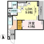 D paina 犬蔵の間取り画像