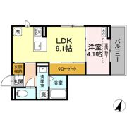 (仮称)D-ROOM D-CREST駅前3丁目の間取り画像
