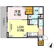 (仮称)D-ROOM D-CREST駅前3丁目の間取り画像