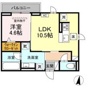 エクラノーブルの間取り画像