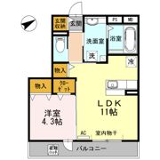 プロピストの間取り画像