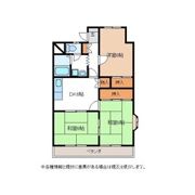 グランドハイツ森山の間取り画像