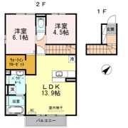 D-room千代田の間取り画像