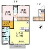 D-room千代田の間取り画像