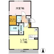 サンフラワー今里の間取り画像