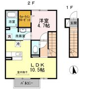 サンパール徳力の間取り画像