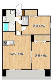 クロノス40新町IIIの間取り画像