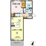ディアプレイスの間取り画像