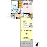 ディアプレイスの間取り画像