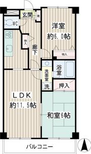 グレース川崎の間取り画像
