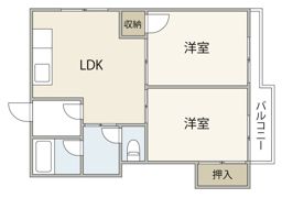 O.S東雲の間取り画像