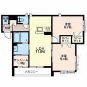 ヴィアソーレの間取り画像