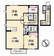 サンシャイン東川口 A棟の間取り画像