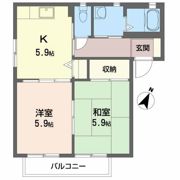 メゾン ジュン B棟の間取り画像