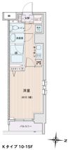 エスティメゾン錦糸町Ⅱの間取り画像