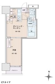 エスティメゾン錦糸町Ⅱの間取り画像