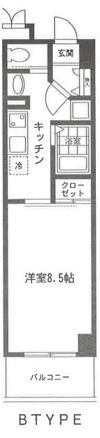 アルテール湘南の間取り画像