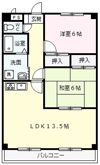 グレースコート Ⅱの間取り画像