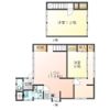 豊川市国府町下河原貸家の間取り画像