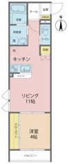 エミネンスAWARAの間取り画像