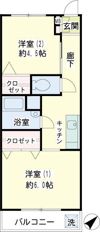 横浜スカイマンションの間取り画像