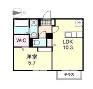 オアゾ北畝の間取り画像