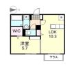 オアゾ北畝の間取り画像