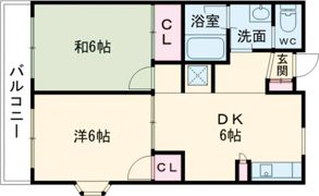 ジーライズ北田園の間取り画像