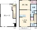 y's garage Ⅰの間取り画像
