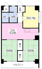 アヴニール余戸の間取り画像