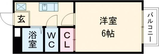 シェーンハイムオカバの間取り画像