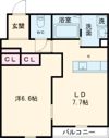グランディール天神の間取り画像