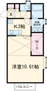 WISH伊在伍番館の間取り画像