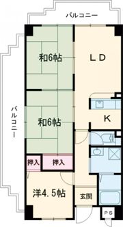 コーポ小林の間取り画像