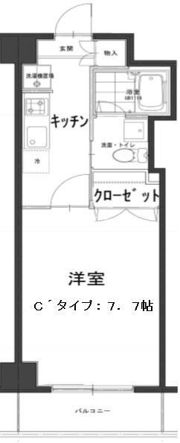 コンフォートタウン大船の間取り画像