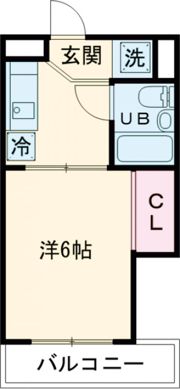 江戸橋マンションAの間取り画像