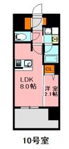 デュ・レジア博多レジデンスの間取り画像