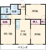 メゾン アルウェットⅠの間取り画像