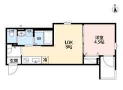 robot home 六町Ⅲの間取り画像
