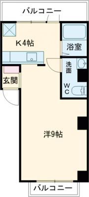 津の峰マンションの間取り画像