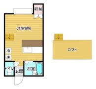 大志館Ⅰの間取り画像