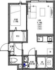 KEIAI RESIDENCE 淵野辺Ⅲの間取り画像