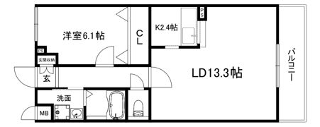 ブリックヤードの間取り画像