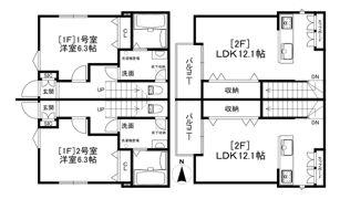 プランドールMONAの間取り画像