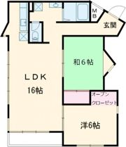 サンハイツ大和第5の間取り画像